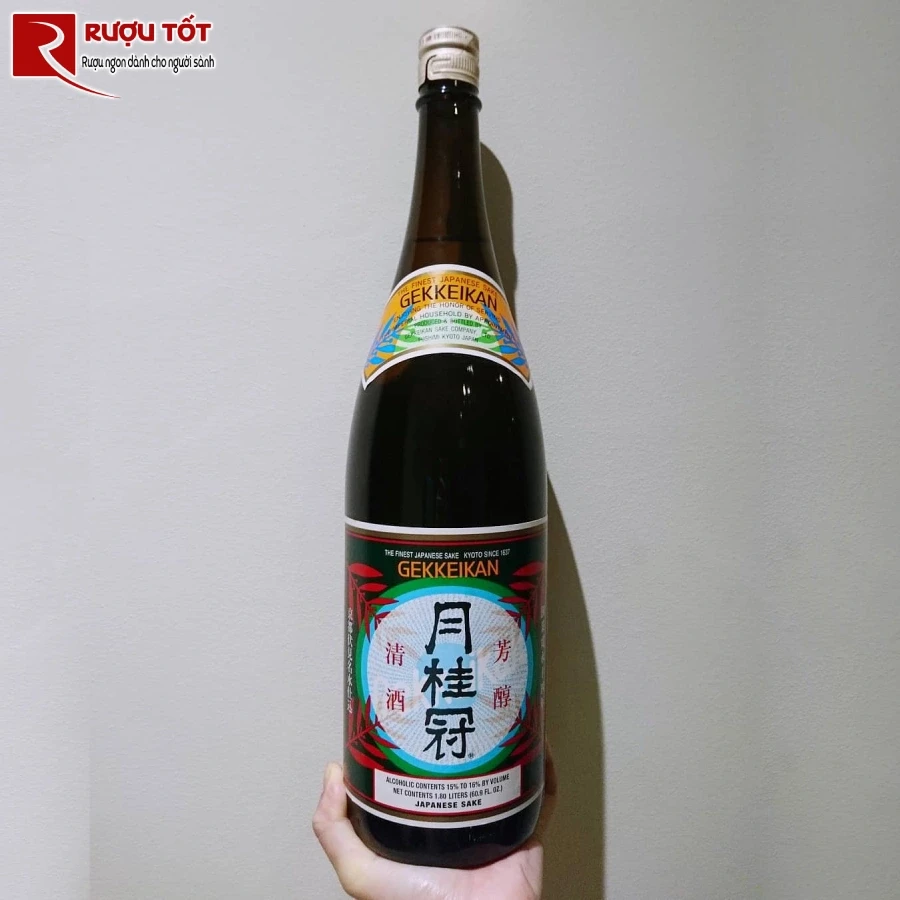 ruou sake gekkeikan 1800ml ngon gia tot