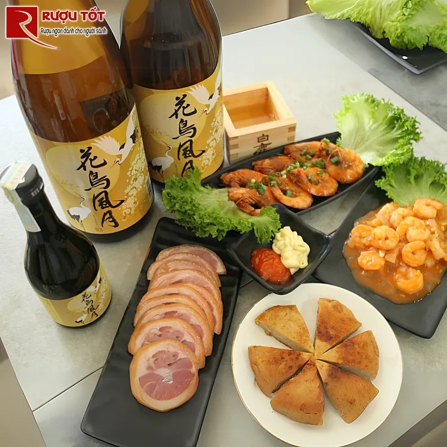 ruou sake hokkan kachofugetsu ngon