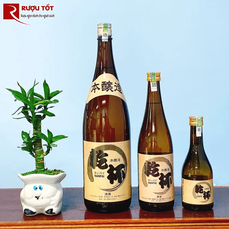 ruou sake kanpai chinh hang