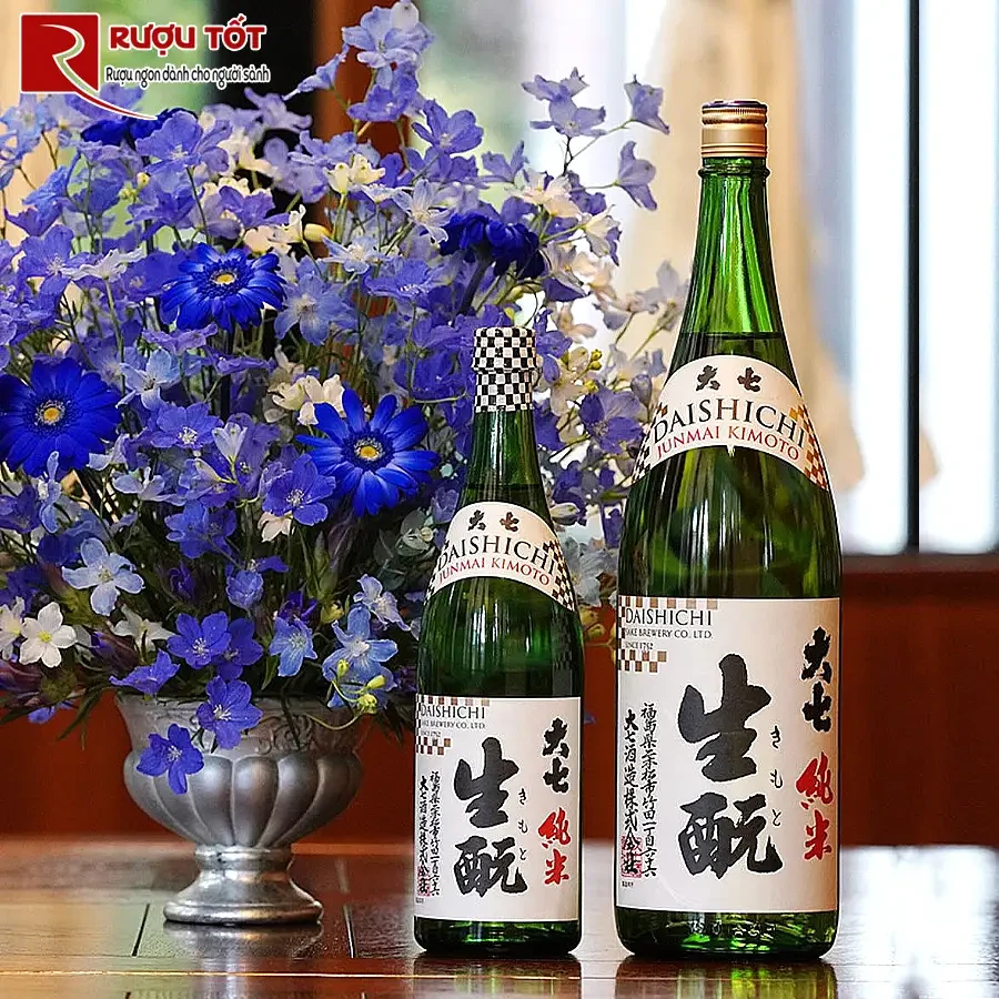 Rượu Sake Nhật Daishichi Junmai Kimoto