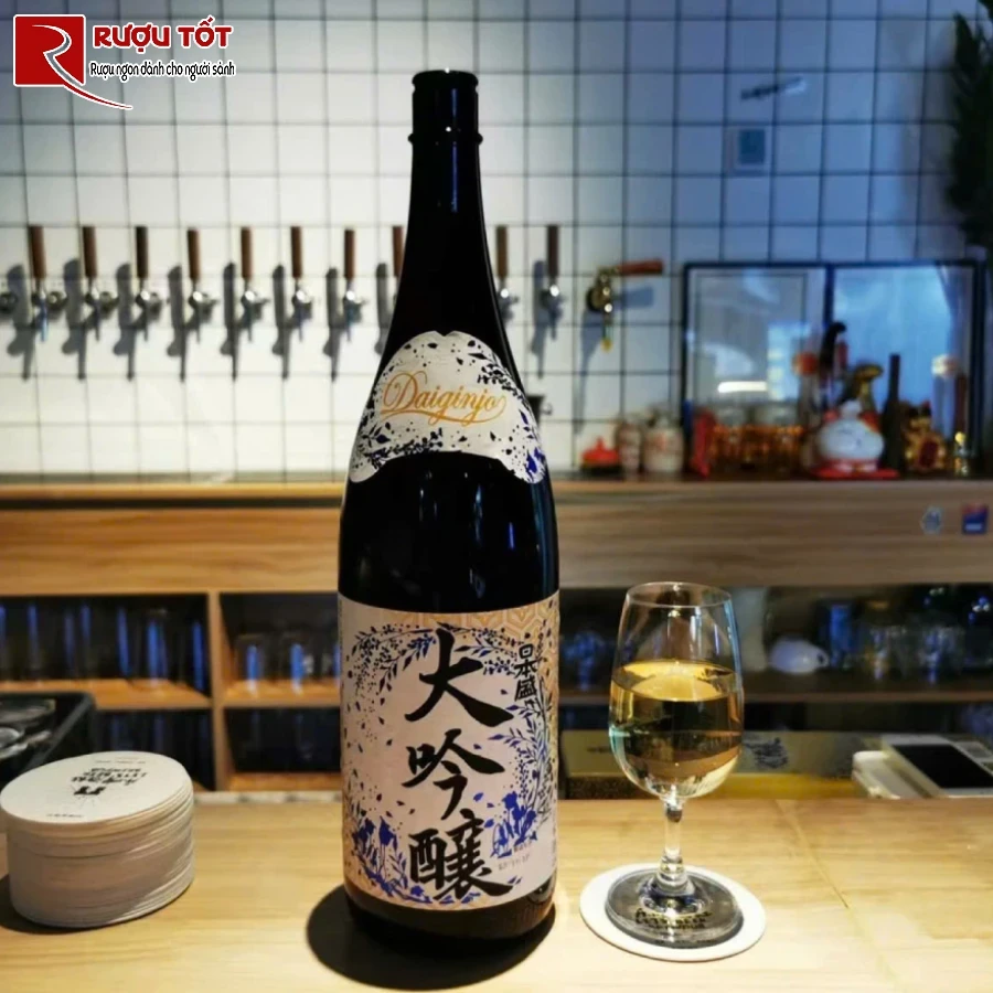 ruou sake nihonsakari daiginjo 1,8 lit nhap khau nhat ban
