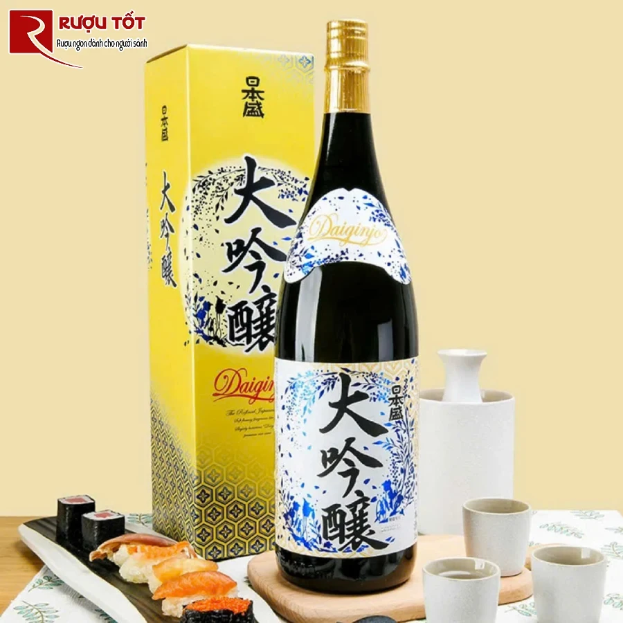 ruou sake nihonsakari daiginjo 1,8 lit nhat ban