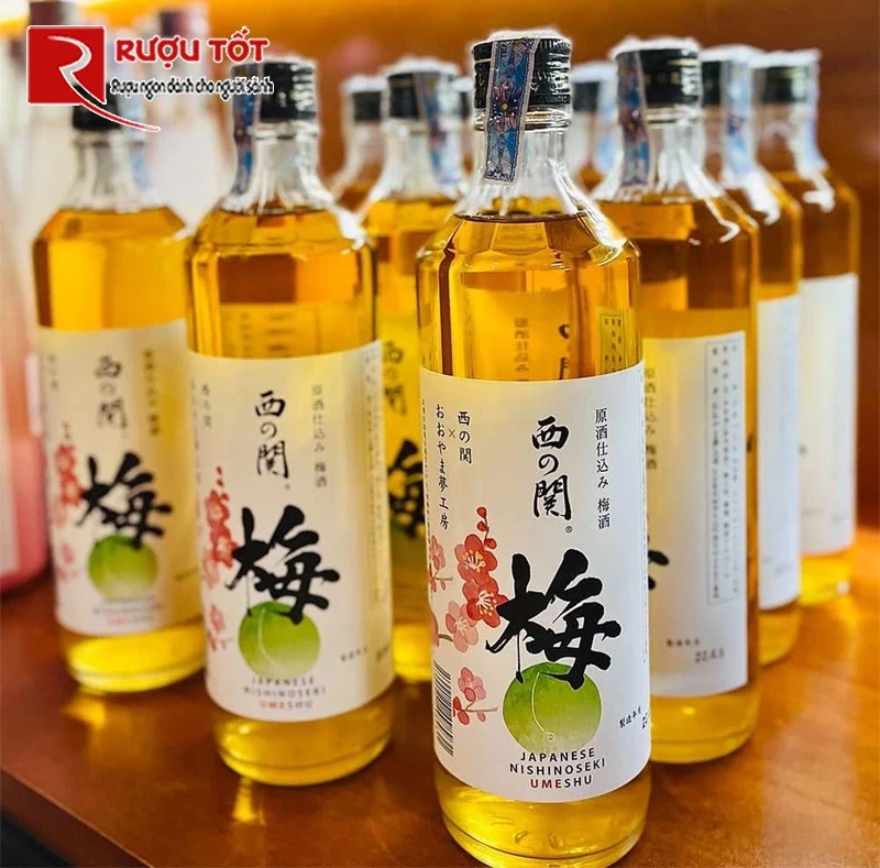 Rượu Sake Nishinoseki Umeshu