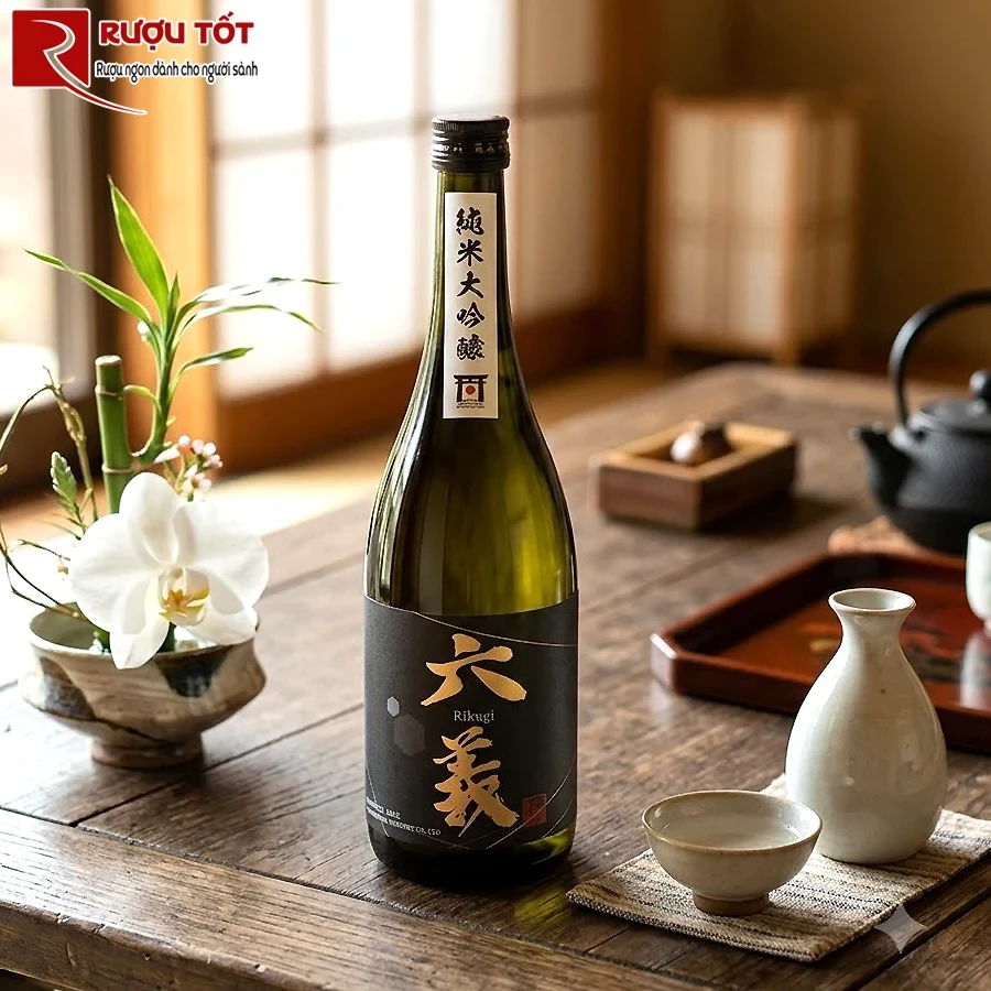 Rượu Sake Rikugi Jyunmai Daiginjo 720ml