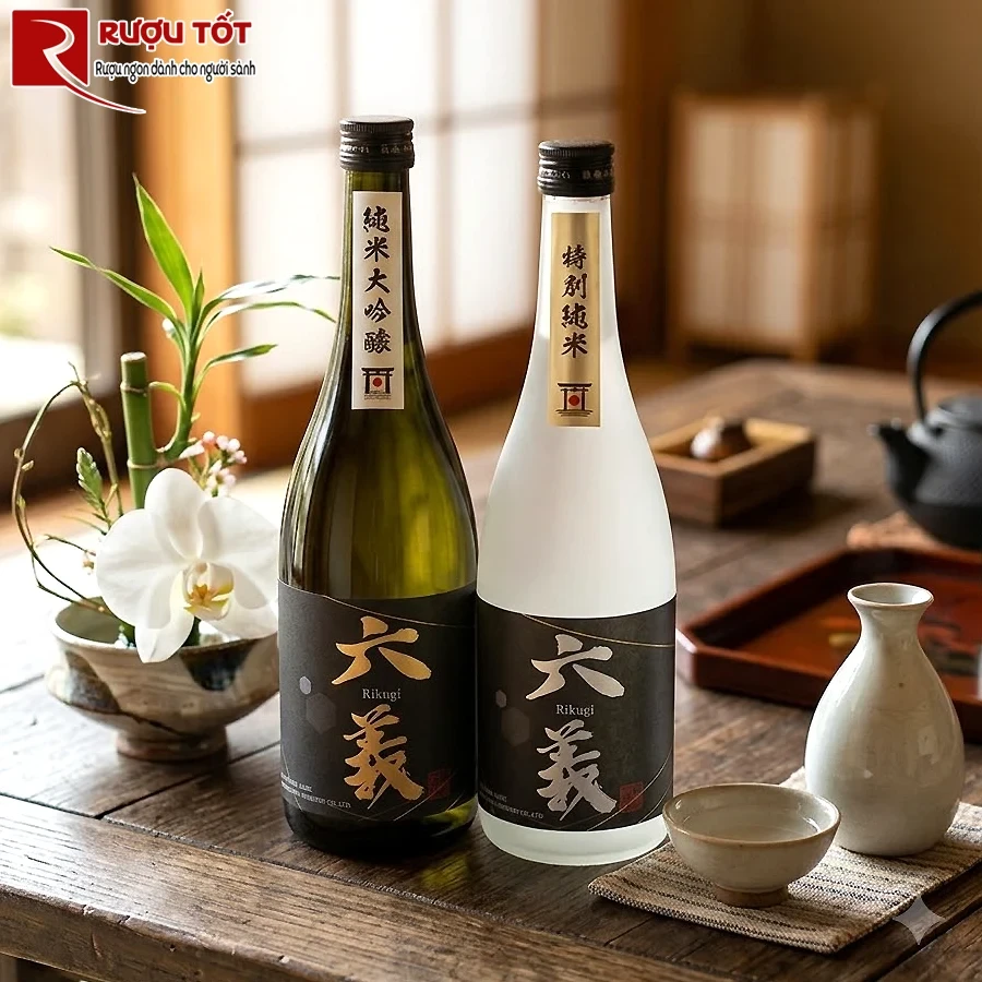 Rượu sake Rikugi Tokubetsu Junmai 720ml