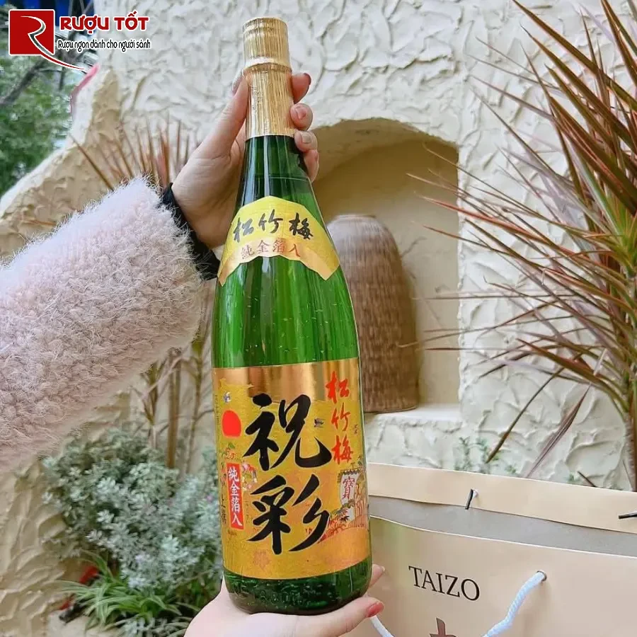 ruou sake vay vang 1.8l gia tot chinh hang
