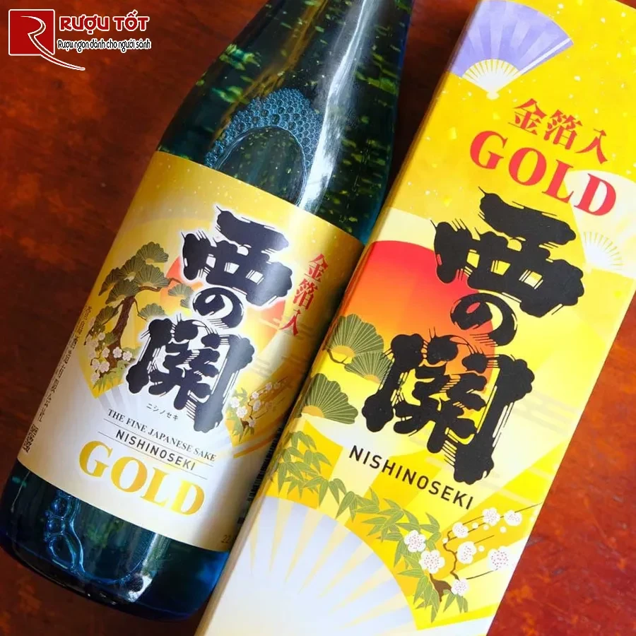 ruou sake vay vang 720ml chinh hang