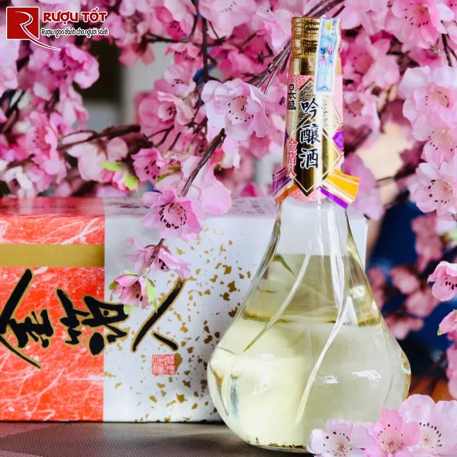 ruou sake vay vang 720ml nhap khau nhat