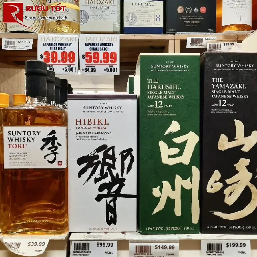 ruou suntory whisky