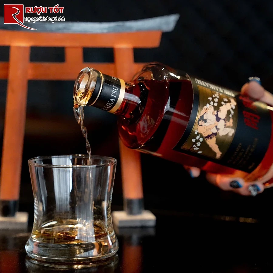 ruou the kaikatsu blend 40% 700ml nhap khau chinh hang