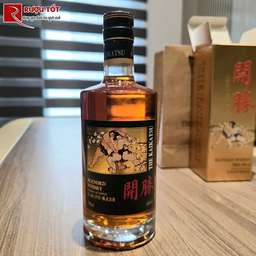 ruou the kaikatsu blend 40% 700ml nhat ban