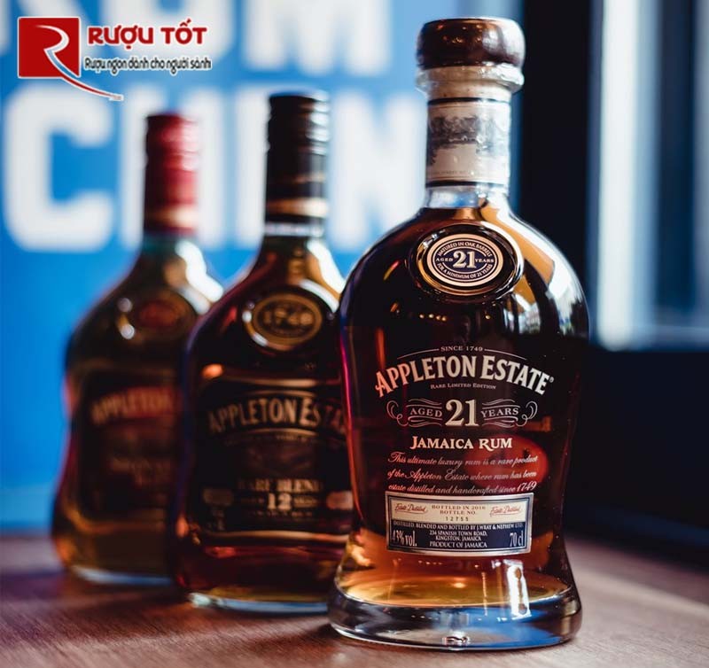 Rượu Appleton Estate 21 Rare Limited Edition