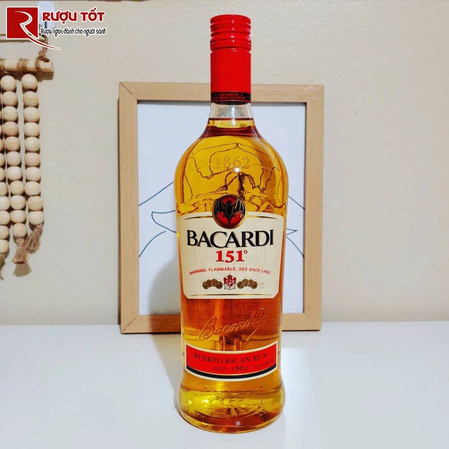 ruou bacardi 151 700ml rum