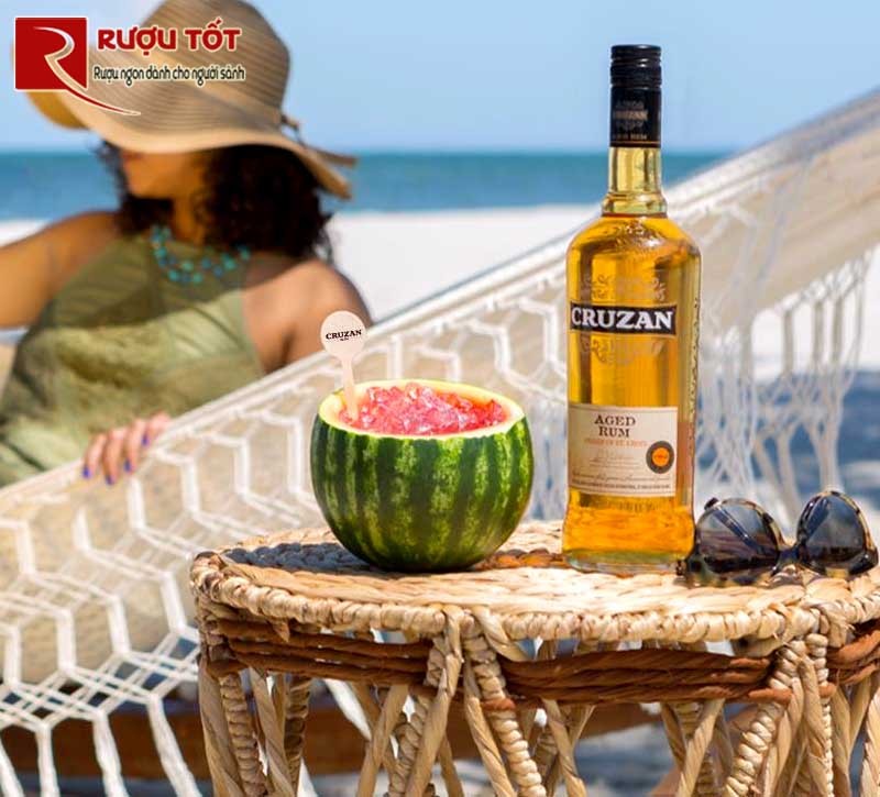 Rượu Cruzan Dark Rum 750ml