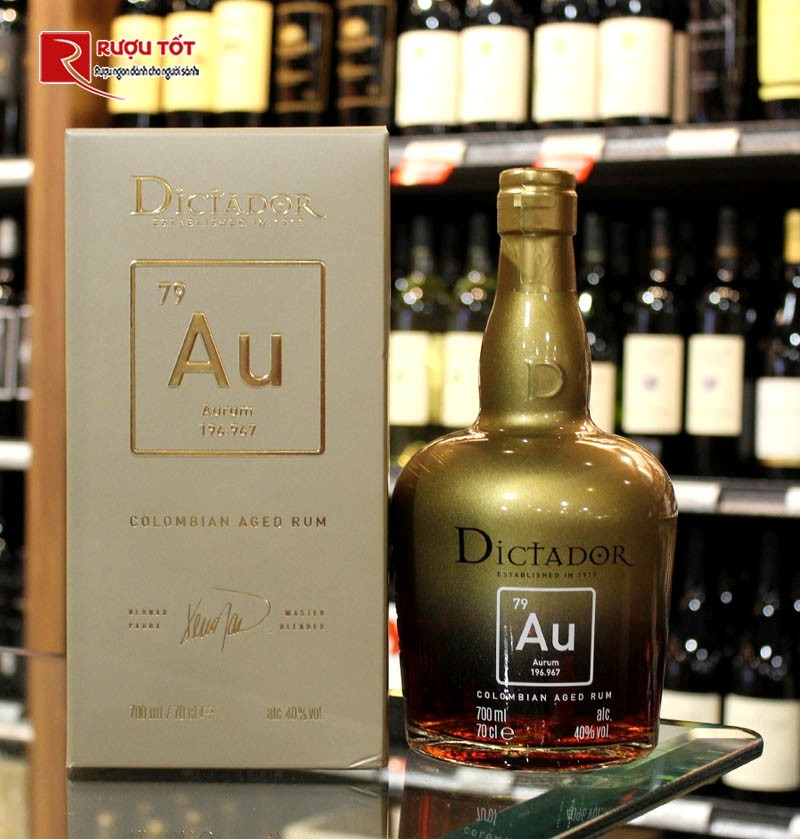 Rượu Dictador Aurum Rum