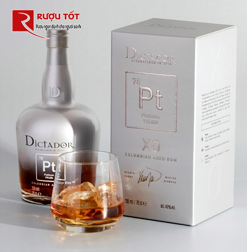 Rượu Dictador Platinium XO