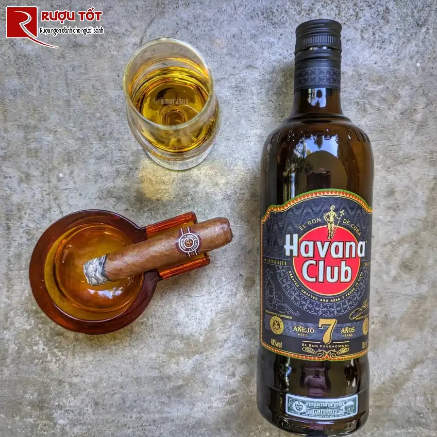 ruou havana club 7 40% 750ml chinh hang cuba