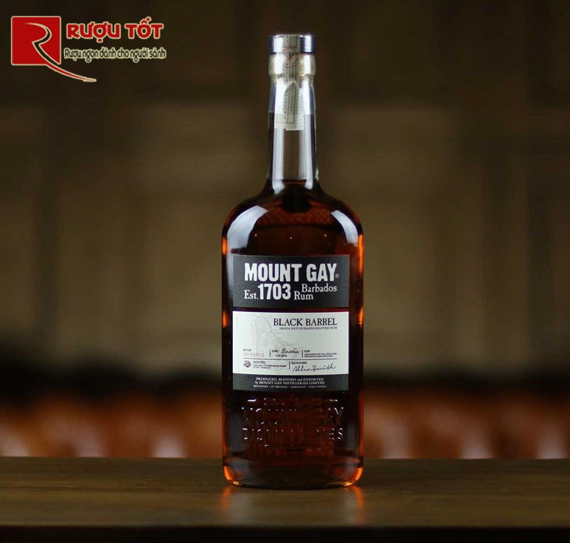 Rượu Mount Gay Black Barrel Rum