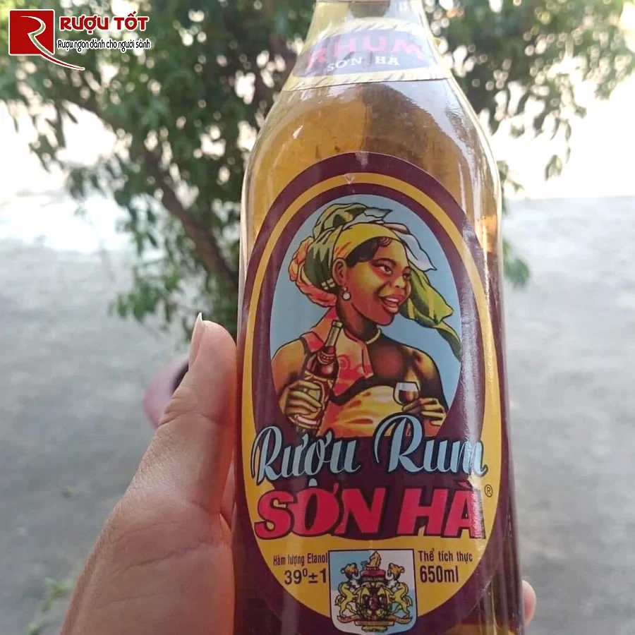 ruou rum ba chan 650ml 39%