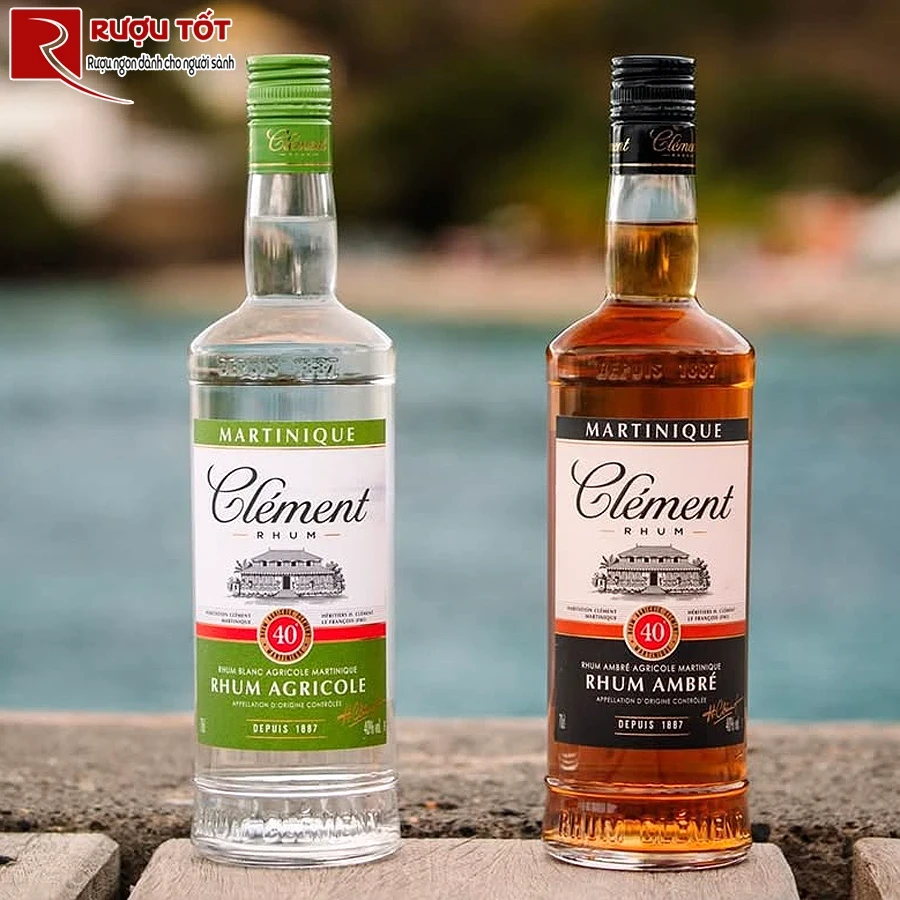 Rượu rum Clement Rhum Ambre