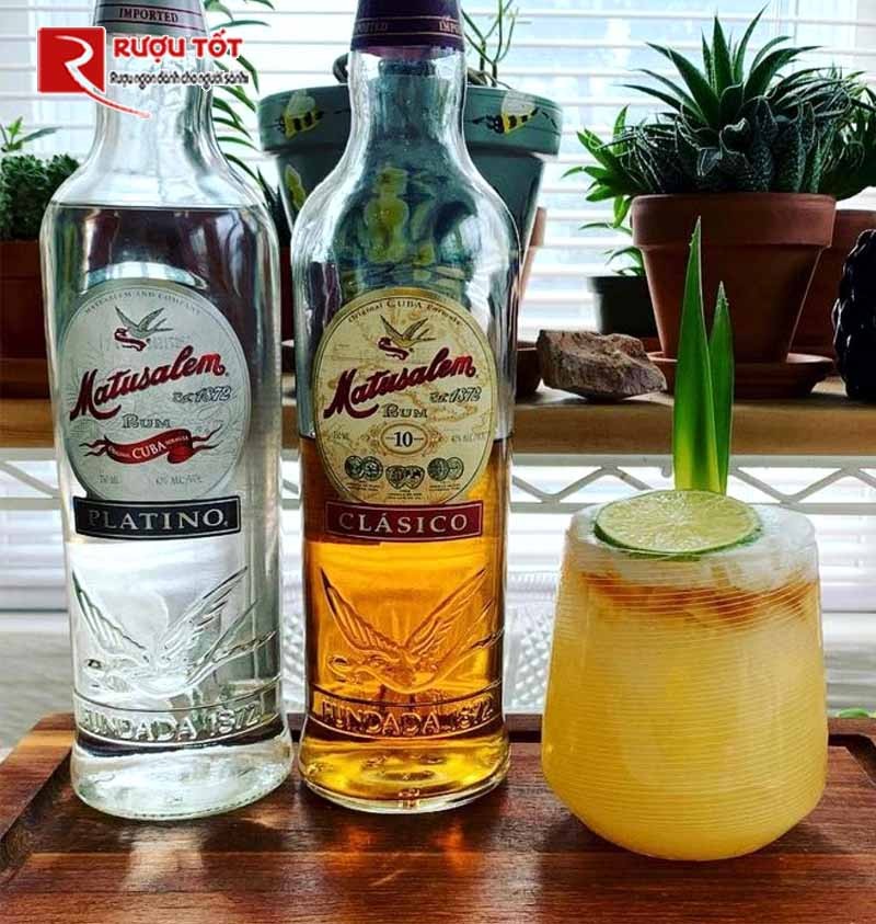 Rượu Rum Matusalem Platino