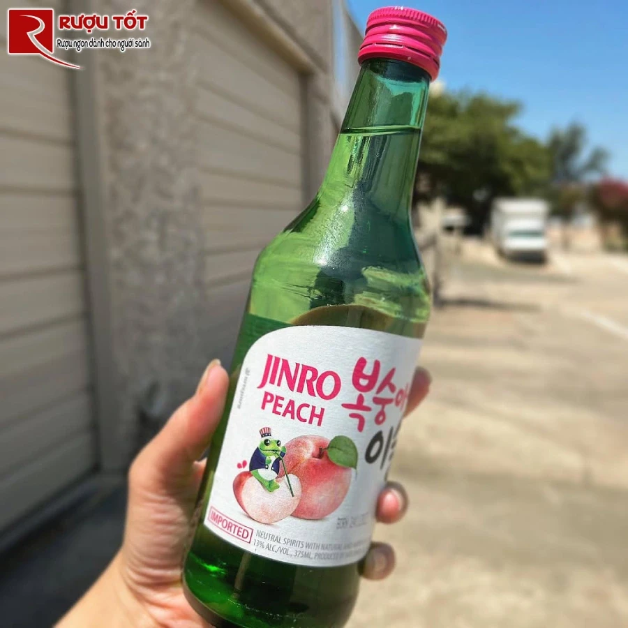 Ruou jinro peach uy tin