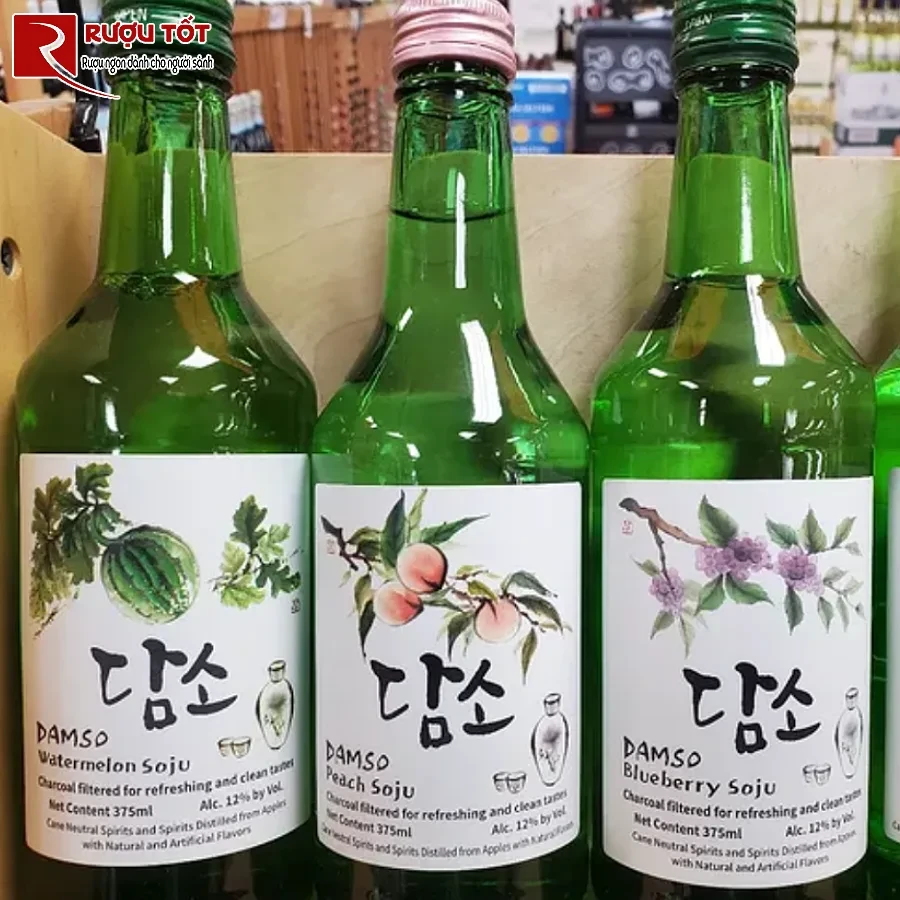 ruou soju damso chinh hang