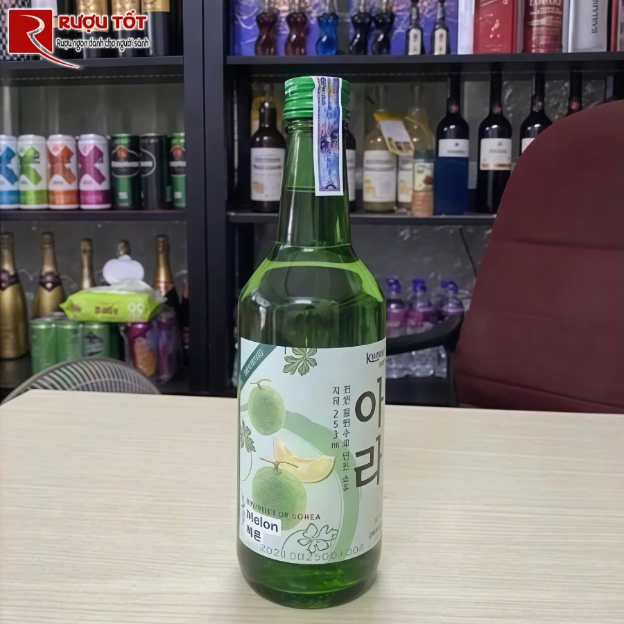 Ruou soju dua luoi uu dai