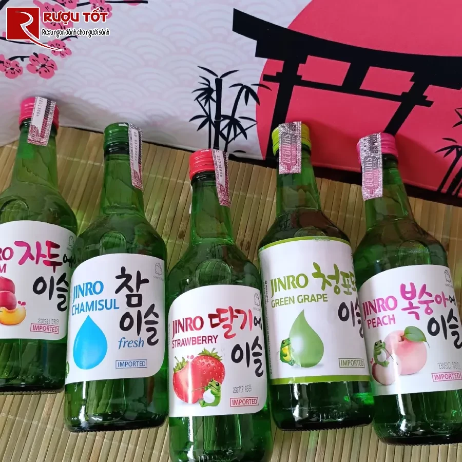 ruou soju jinro gia re