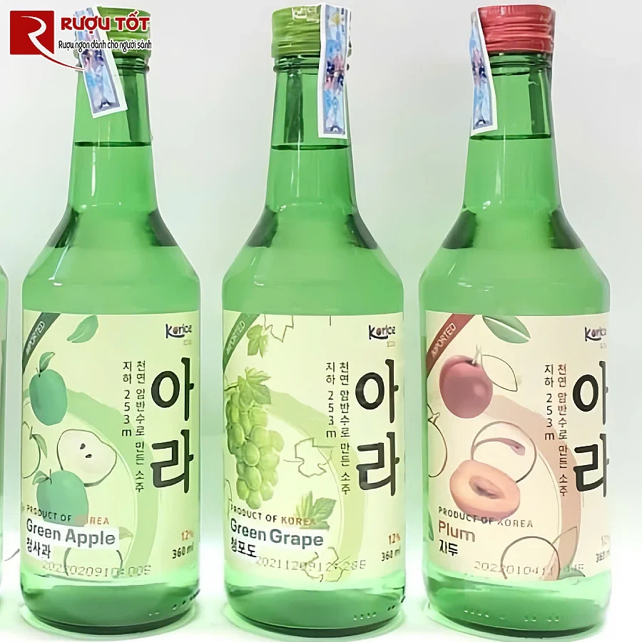 ruou soju plum chinh hang