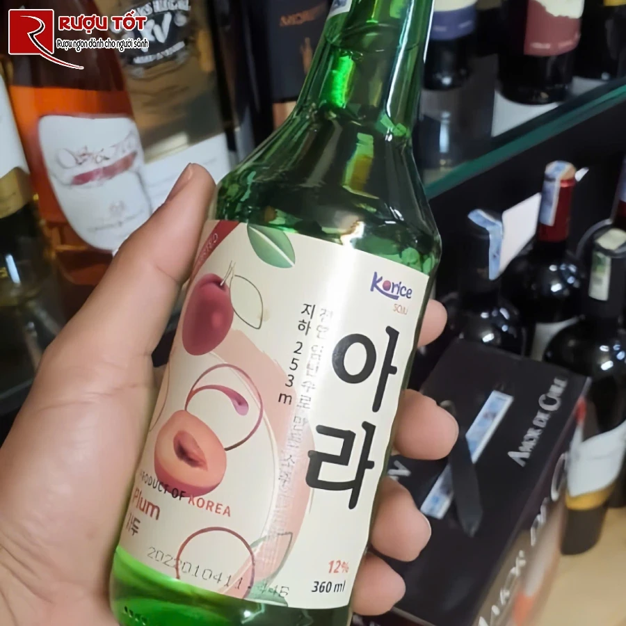 ruou soju plum gia tot