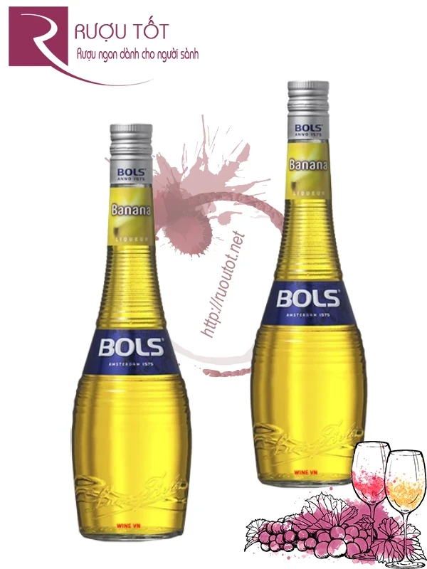 Rượu Bols Banana Vị Chuối
