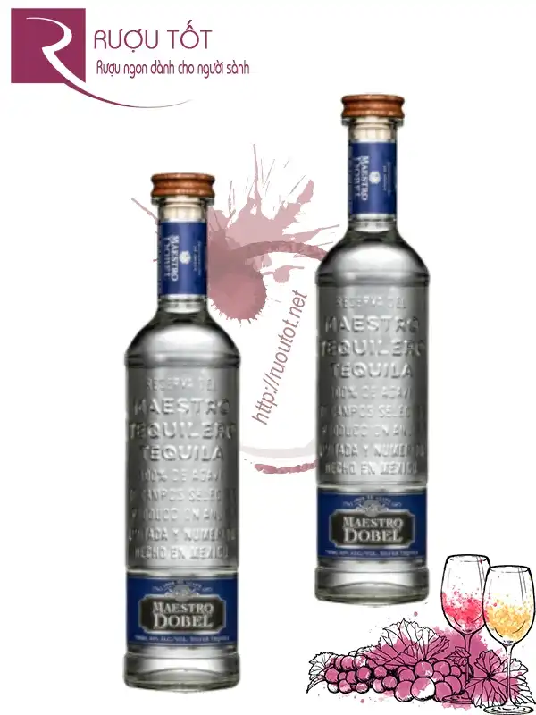 Rượu Tequila Maestro Dobel Silver