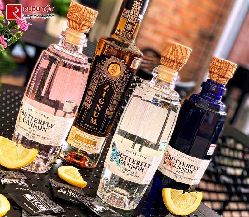 Rượu Mexico Butterfly Cannon Cristalino