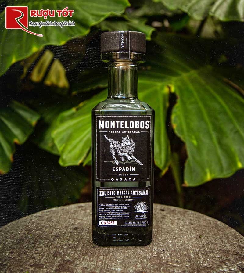 Rượu Mexico Montelobos Espadin