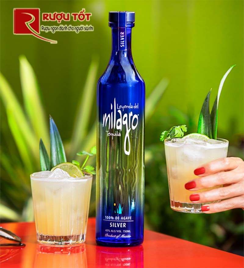 Milagro tequila silver