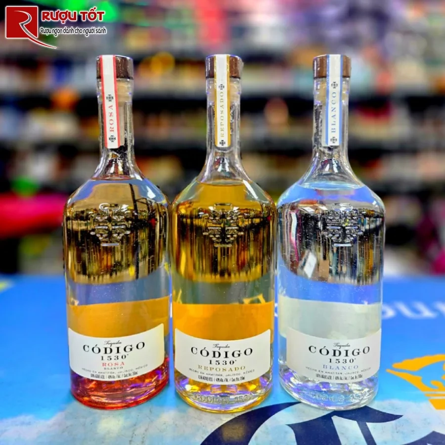 ruou tequila codigo 1530 blanco