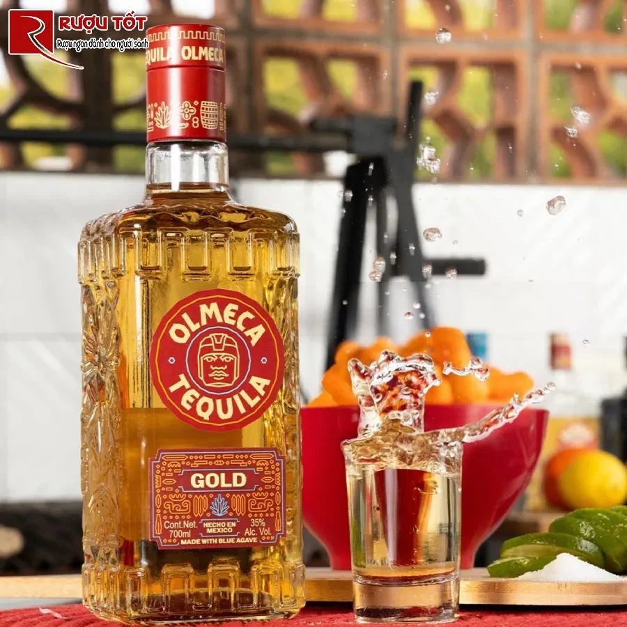 ruou tequila olmeca gold 700ml 35% mexico