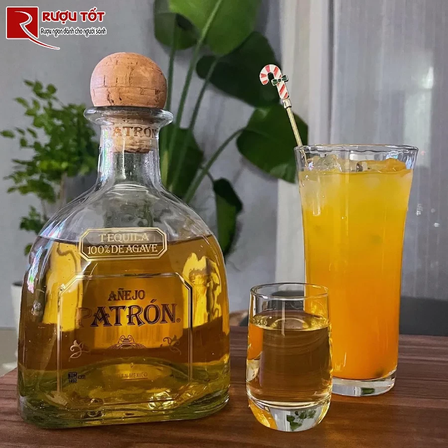 ruou tequilla patron anejo chinh hang