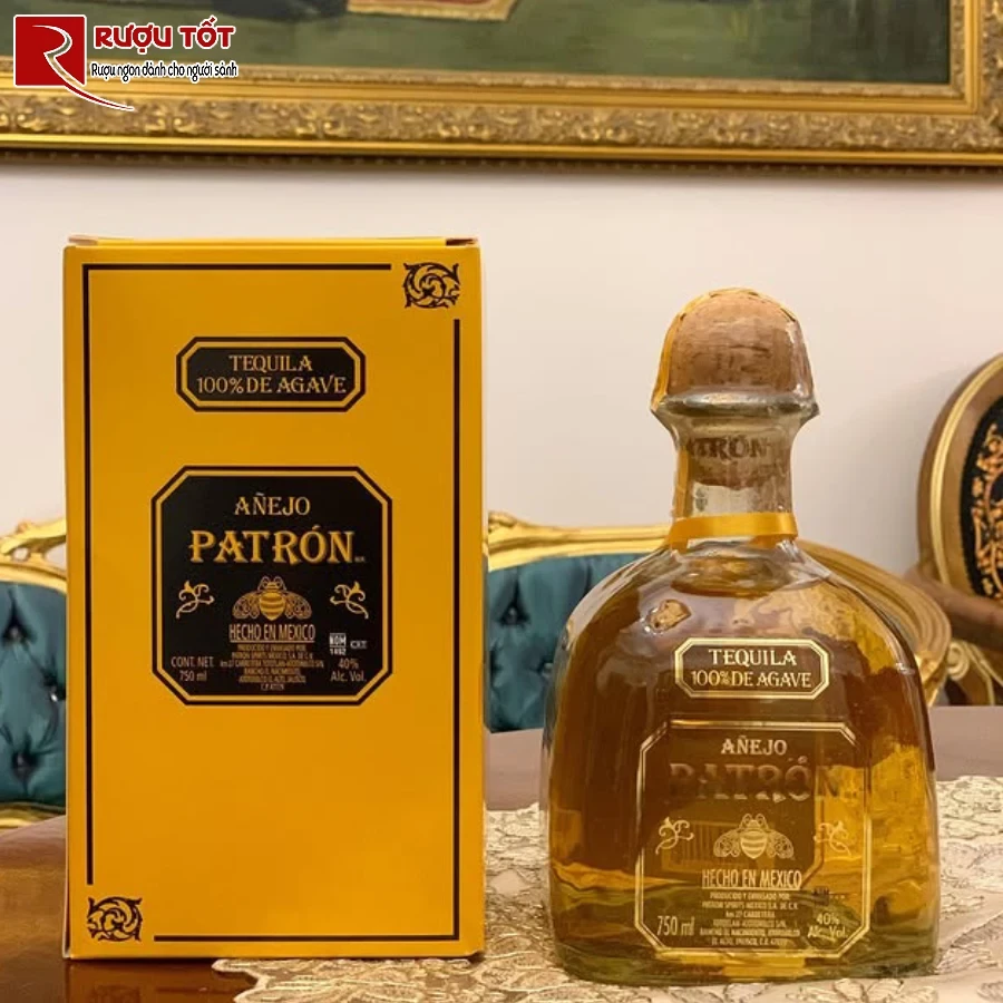 ruou tequilla patron anejo gia tot