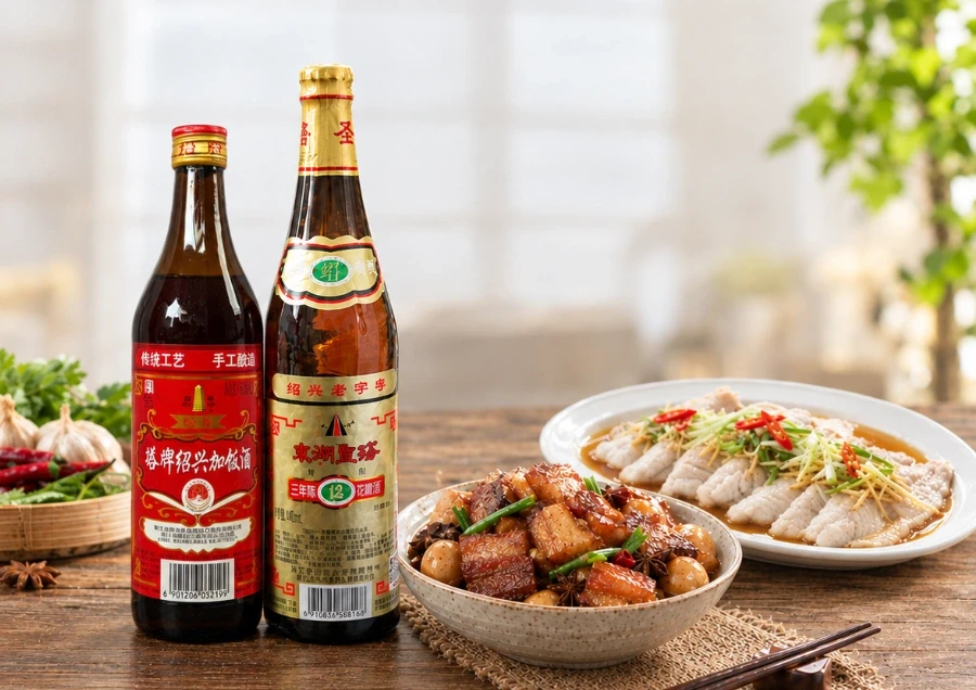 Rượu nấu ăn Trung Quốc có phải chỉ có mỗi rượu Thiệu Hưng?