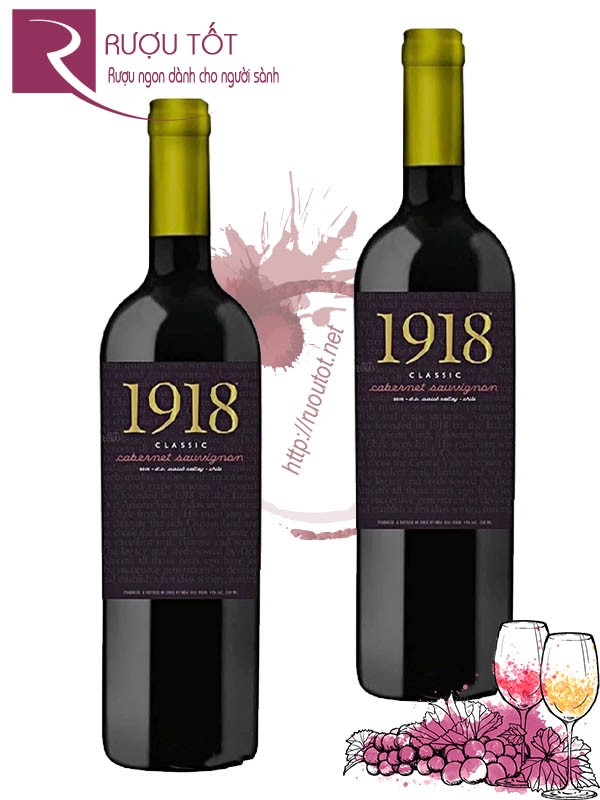 Rượu Vang đỏ 1918 Classic Cabernet Sauvignon Giá Rẻ