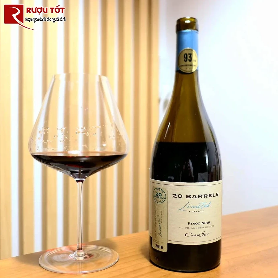 ruou 20 barrels cabernet sauvignon chinh hang