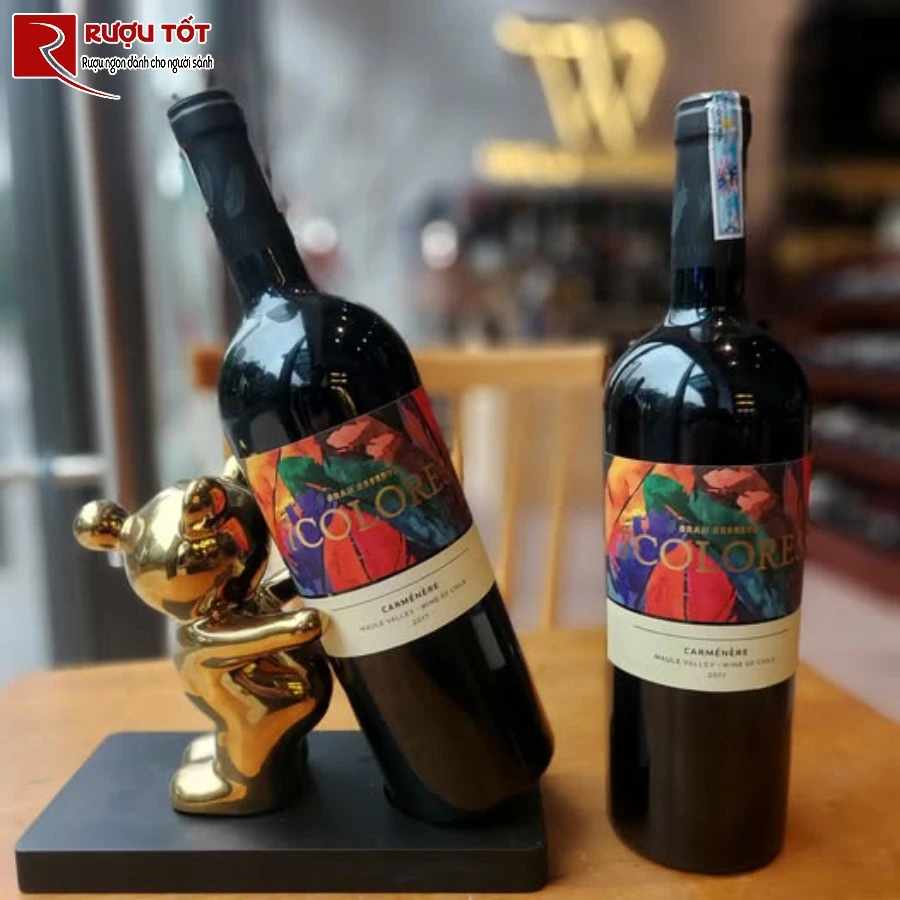 ruou 7 colores gran reserva carmenere