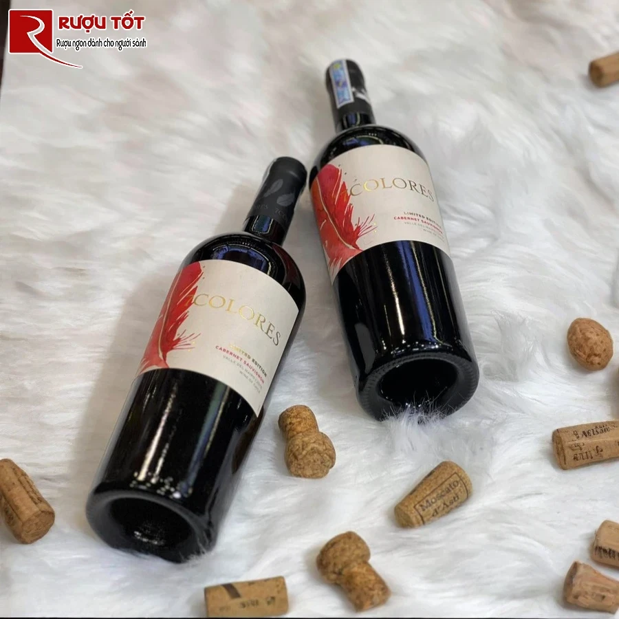 ruou 7colores limited edition cabernet sauvignon