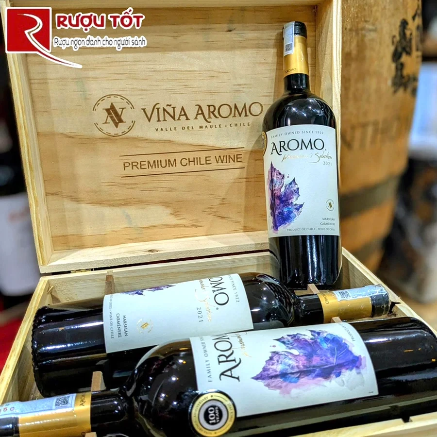 Rượu Aromo Winemakers Selection Red