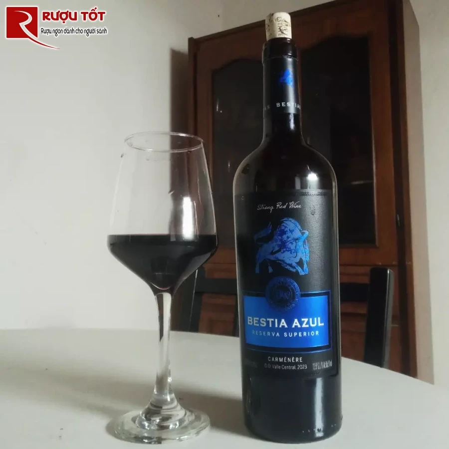 ruou bestia azul reserva superior