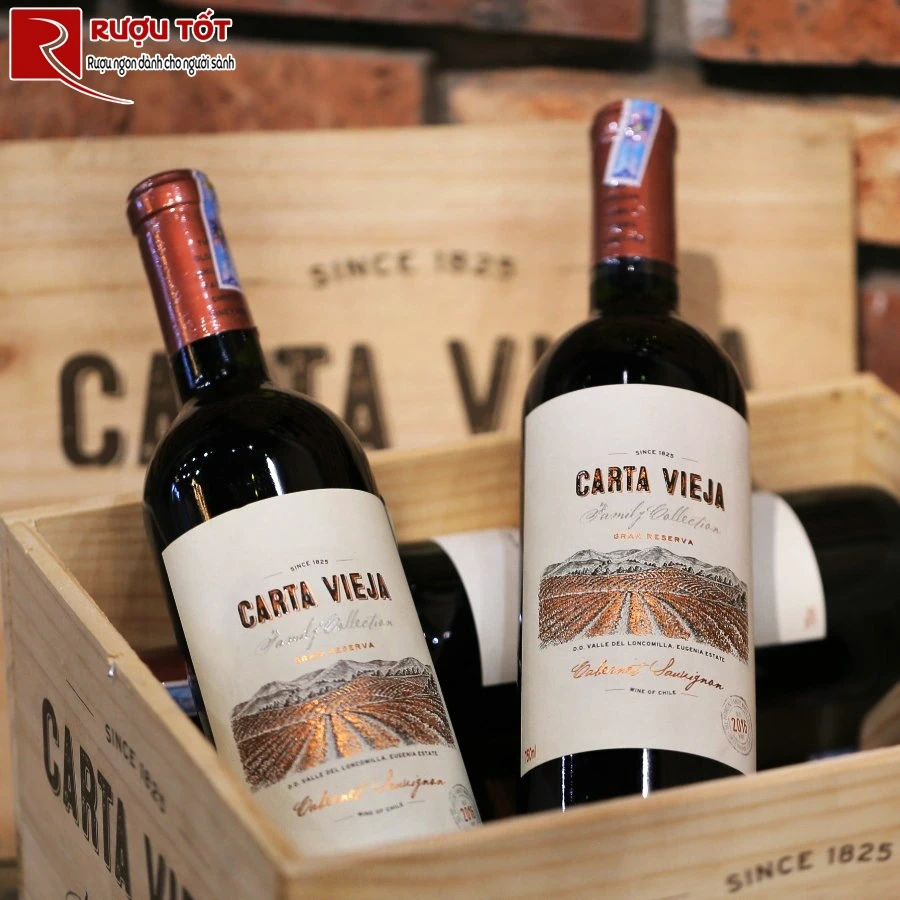 Rượu Carta Vieja Gran Reserva-1