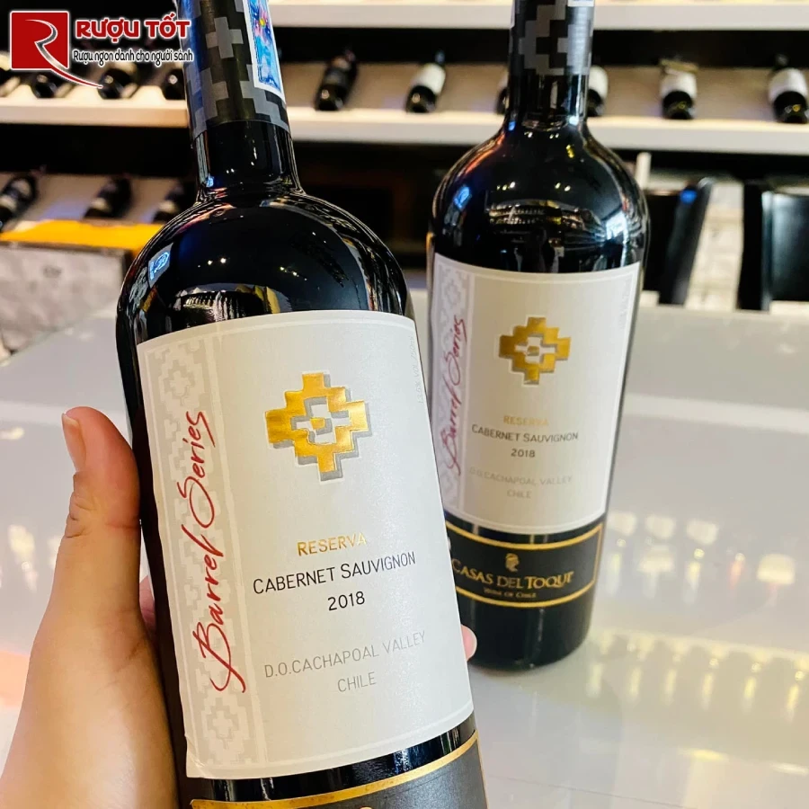 ruou casas del toqui barrel reserva