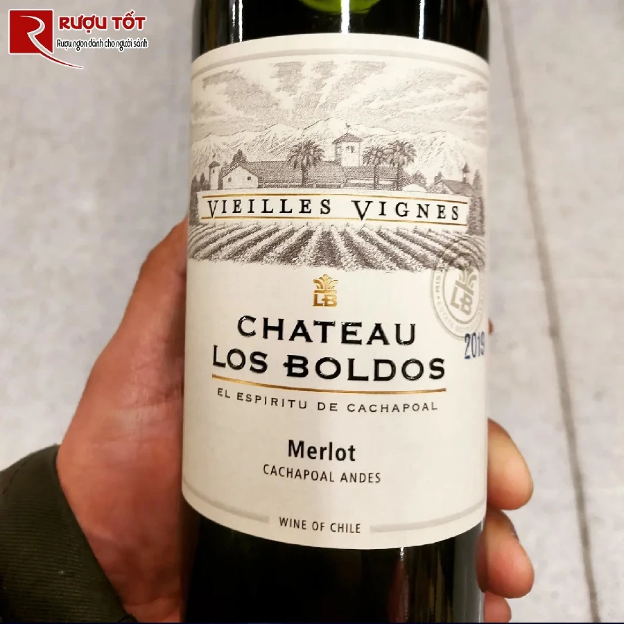 ruou chateau los boldos vieilles vignes merlot